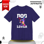 T-Shirt T Shirt Drawing - Dog Lover Graphic Tee (Unisex Cotton)