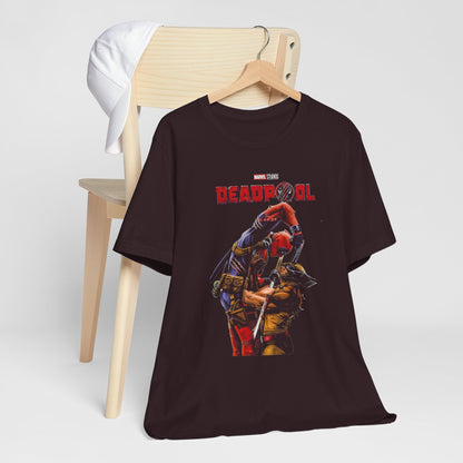 T-Shirt Deadpool Graphic Unisex Jersey Tee - Perfect for Comic Fans