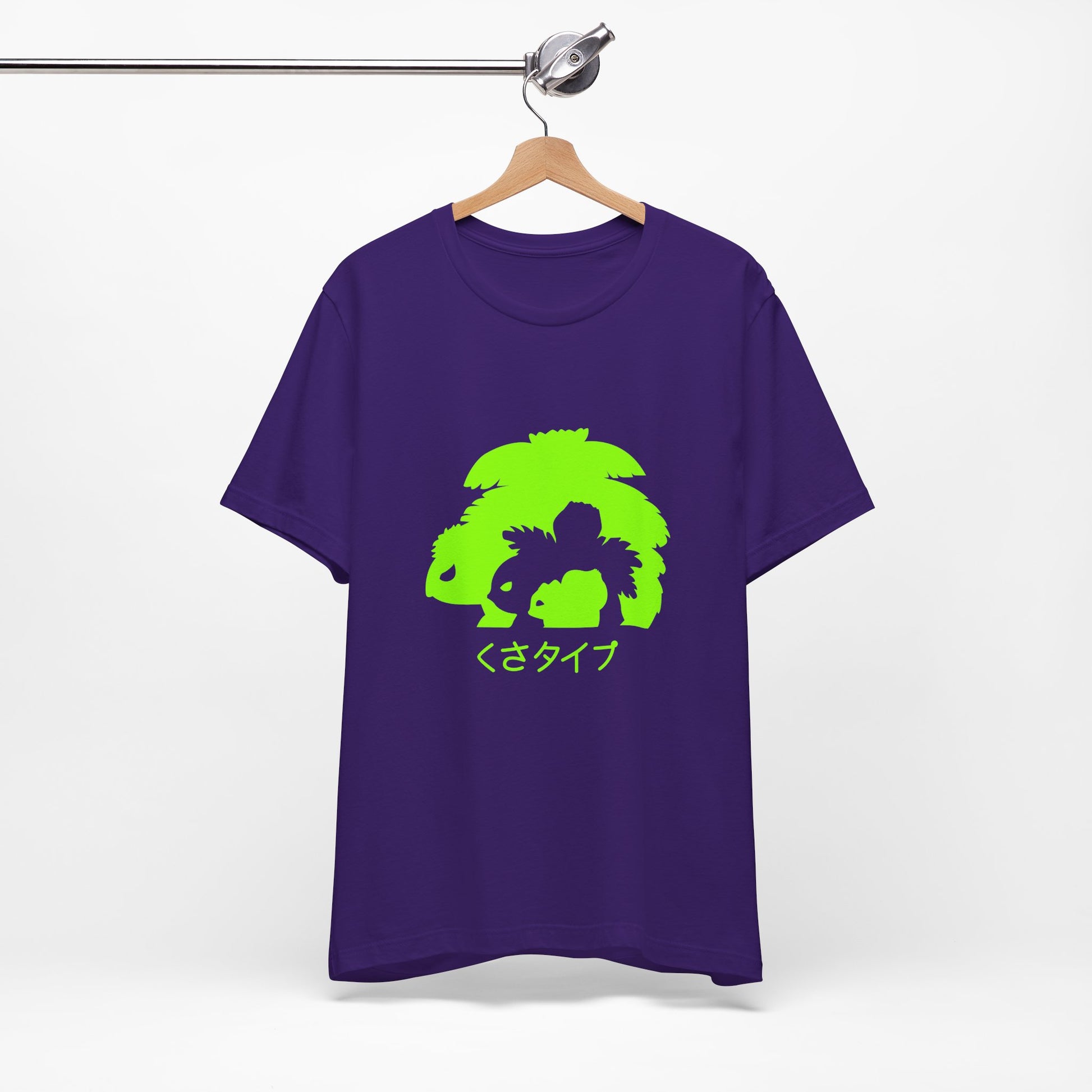 T-Shirt Neon Graphic Tee, Cool Unisex T-Shirt, Trendy Casual Wear, Gift for Gamers, Streetwear Style Team Purple