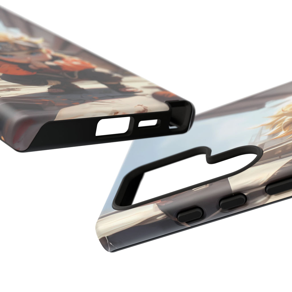 Chibi Naruto Tough Phone Case – Anime Protective Case for iPhone & Samsung, UV Resistant, Durable & Stylish