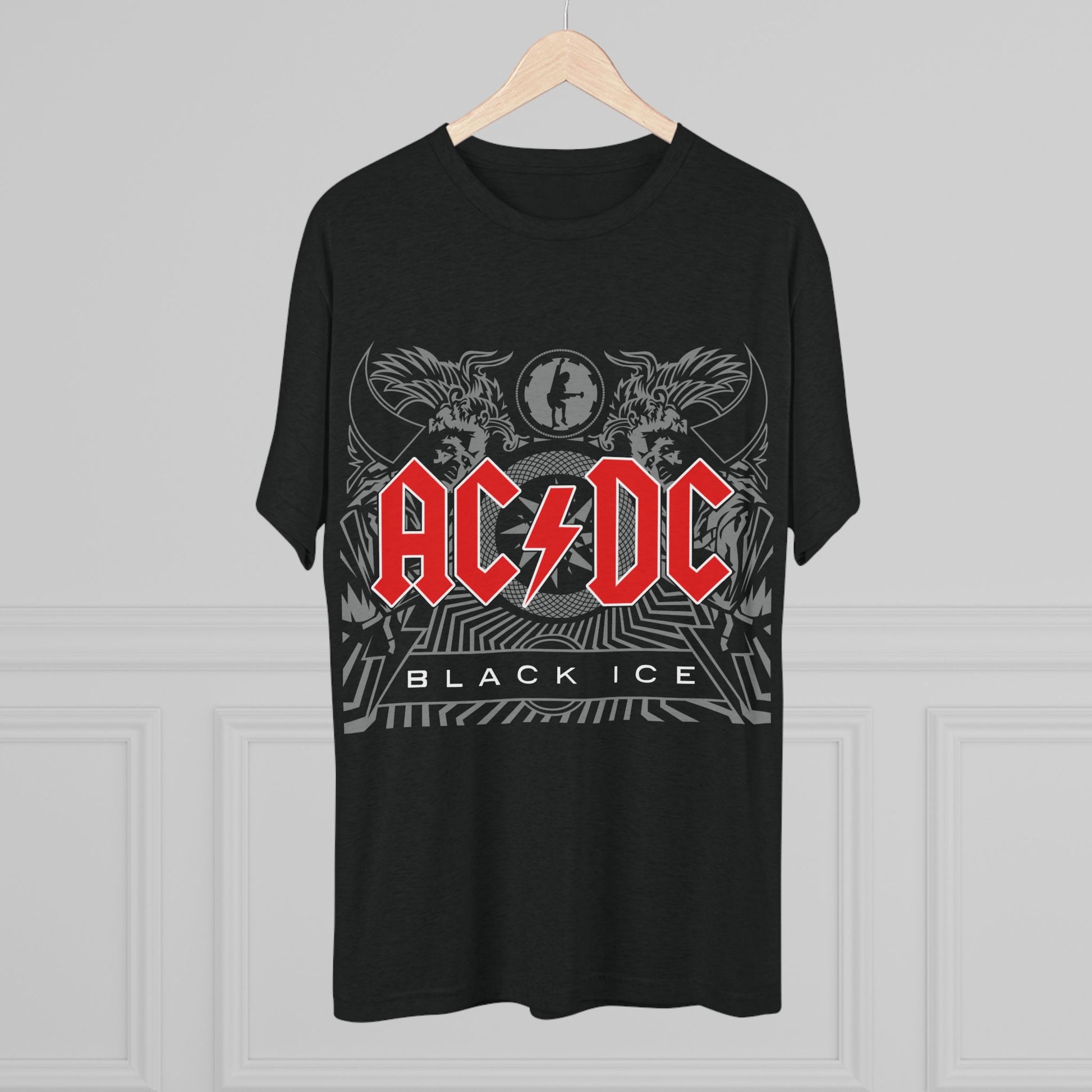 T-Shirt ACDC Black Ice T-Shirt - Official Graphic Rock Tee (Unisex)