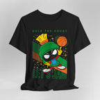 Cartoon Marvin Basketball Graphic Tee - "Rule the Court, Let's Jam!"