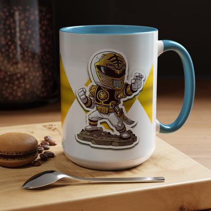 Mug White Ranger Mug – 11oz & 15oz Mighty Morphin Power Rangers Ceramic Cup