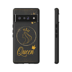 Tough Case Queen Phone Case – Matte & Glossy Crown Design for iPhone, Samsung & Pixel Google Pixel 6 Pro Matte