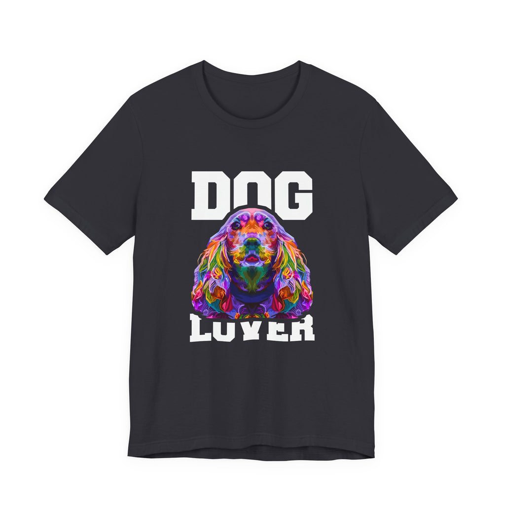 Dog Lover Graphic Tee – Unisex Dog Enthusiast Shirt | Soft Cotton T-Shirt for Pet Parents