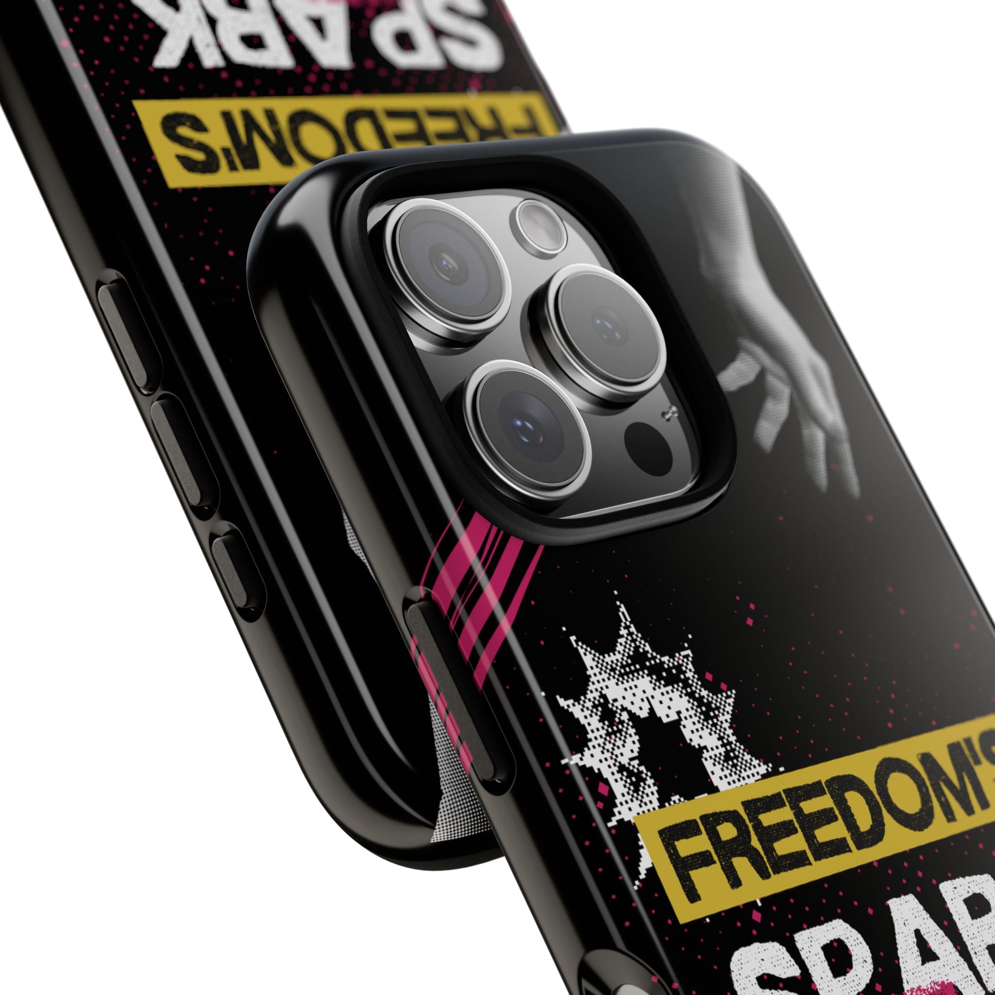 Tough Cases - Freedom's Spark Motivationsl Themed Phone Protection for iPhone, Samsung, and Google Pixel (Matte/Glossy)