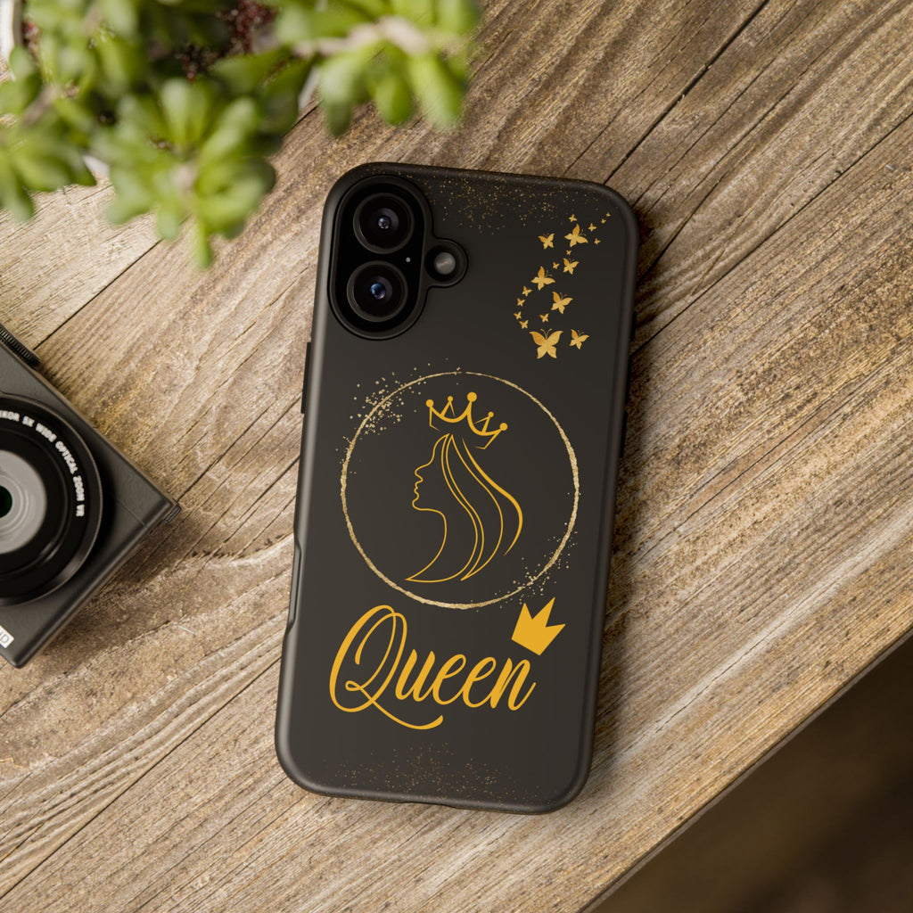 Tough Cases - Queen-Themed Phone Protection for iPhone, Samsung, and Google Pixel (Matte/Glossy)