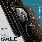 Tough Case Queen Phone Case – Matte & Glossy Crown Design for iPhone, Samsung & Pixel