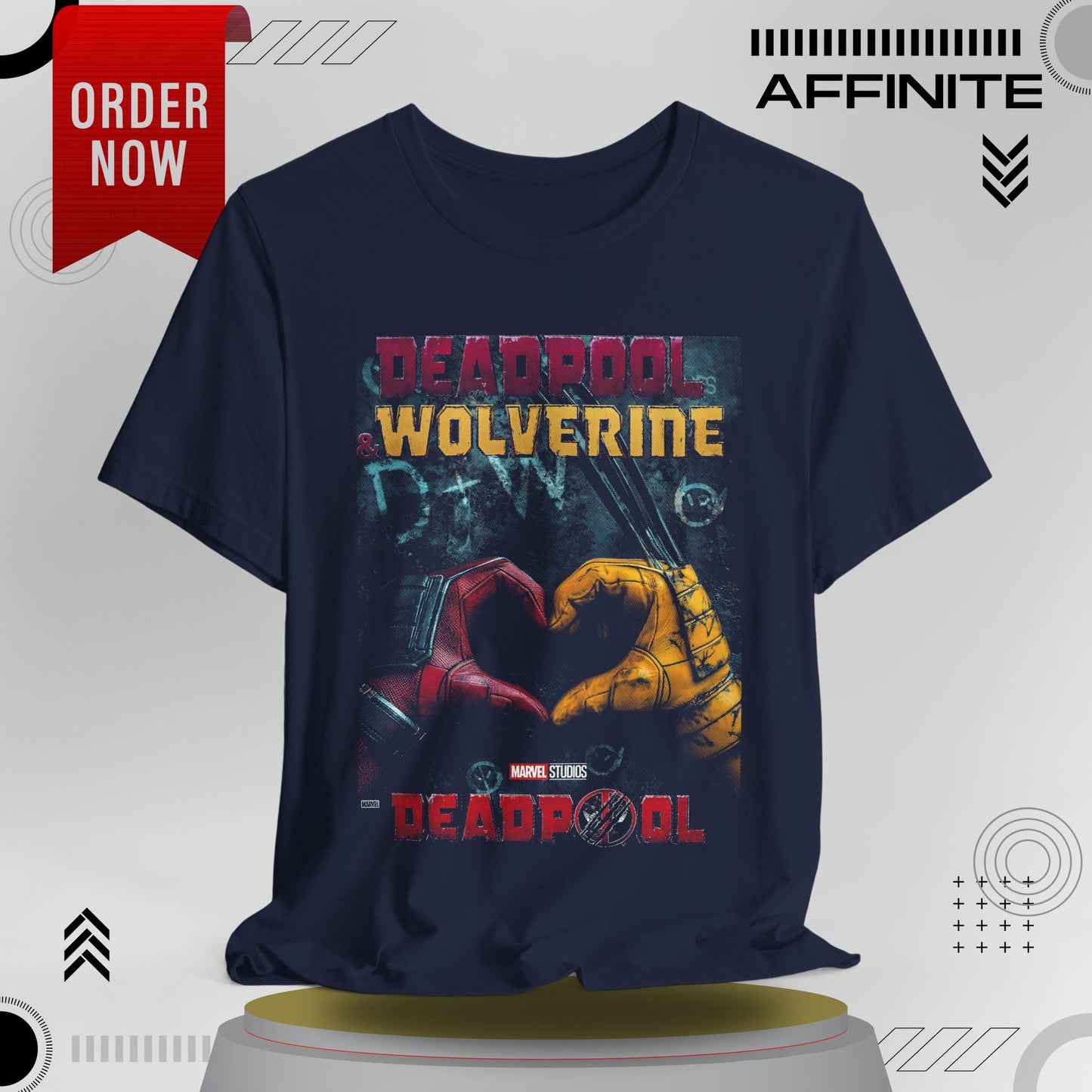 T-Shirt Deadpool Wolverine T-Shirt | Marvel Unisex Graphic Tee | Perfect Gift for Fans
