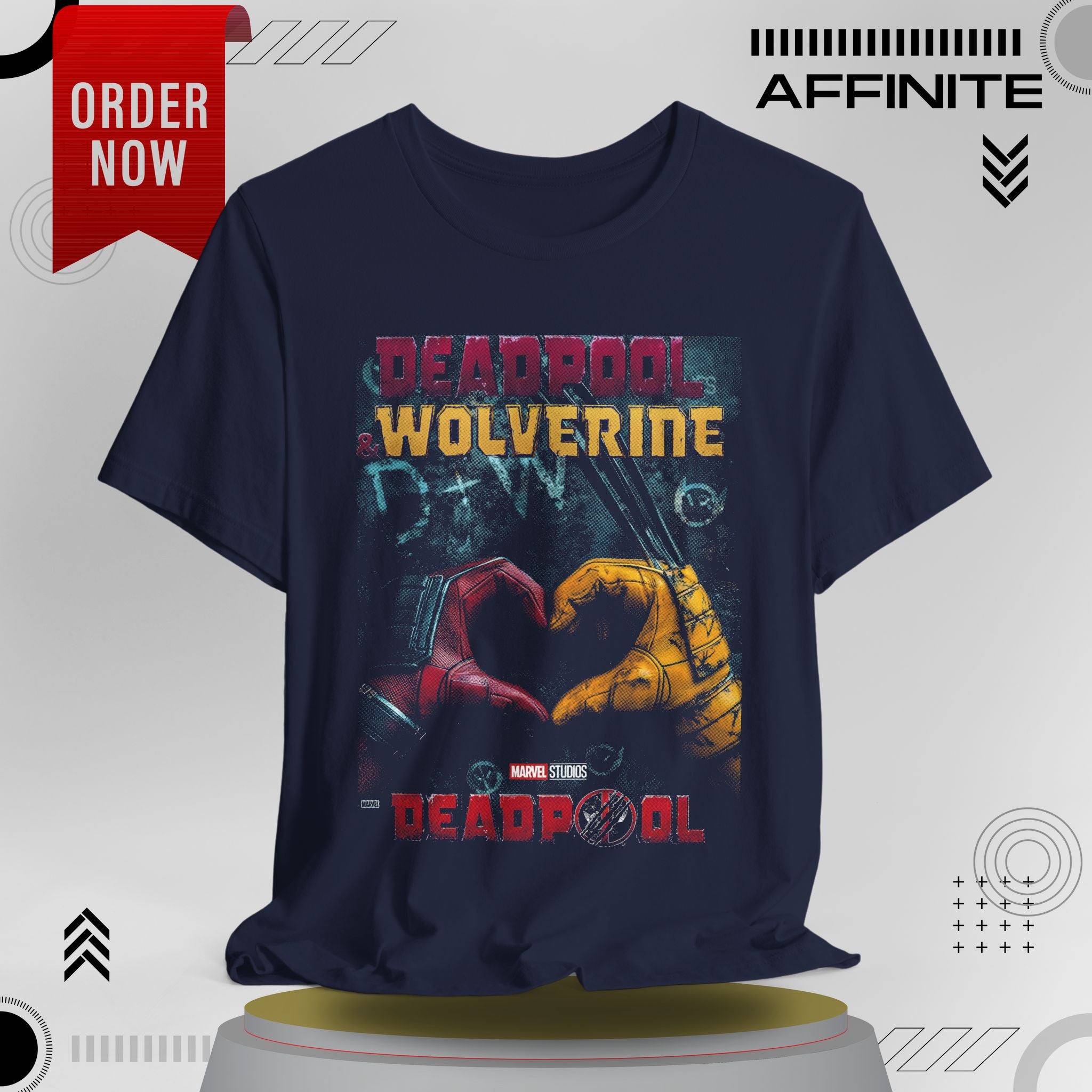 T-Shirt Deadpool Wolverine T-Shirt | Marvel Unisex Graphic Tee | Perfect Gift for Fans