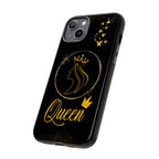 Tough Case Queen Phone Case – Matte & Glossy Crown Design for iPhone, Samsung & Pixel