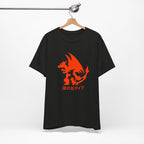 T-Shirt Unisex Dragon Graphic Tee - Perfect for Gamers, Anime Lovers, Casual Wear, Birthday Gifts, Fun Events, Cozy Vibes Black Heather