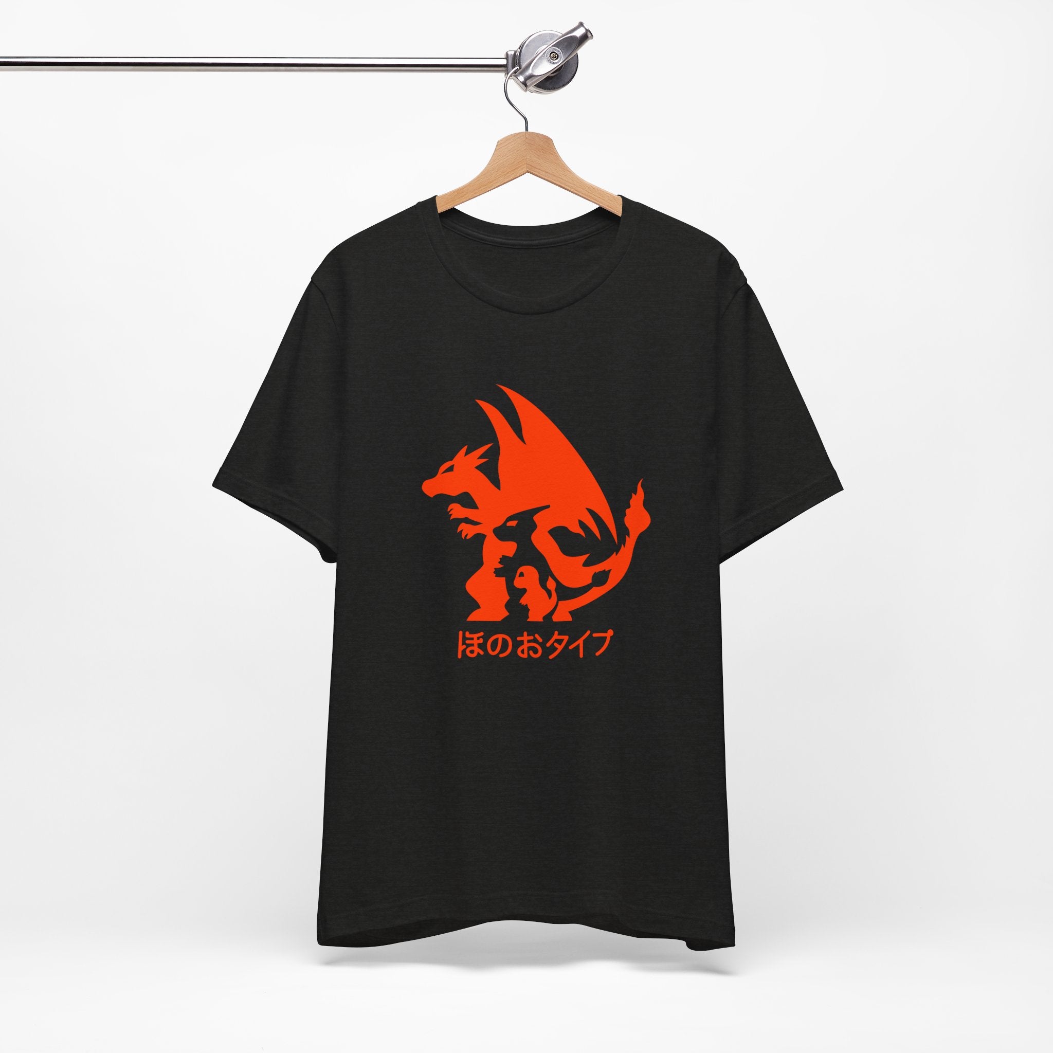 T-Shirt Unisex Dragon Graphic Tee - Perfect for Gamers, Anime Lovers, Casual Wear, Birthday Gifts, Fun Events, Cozy Vibes Black Heather