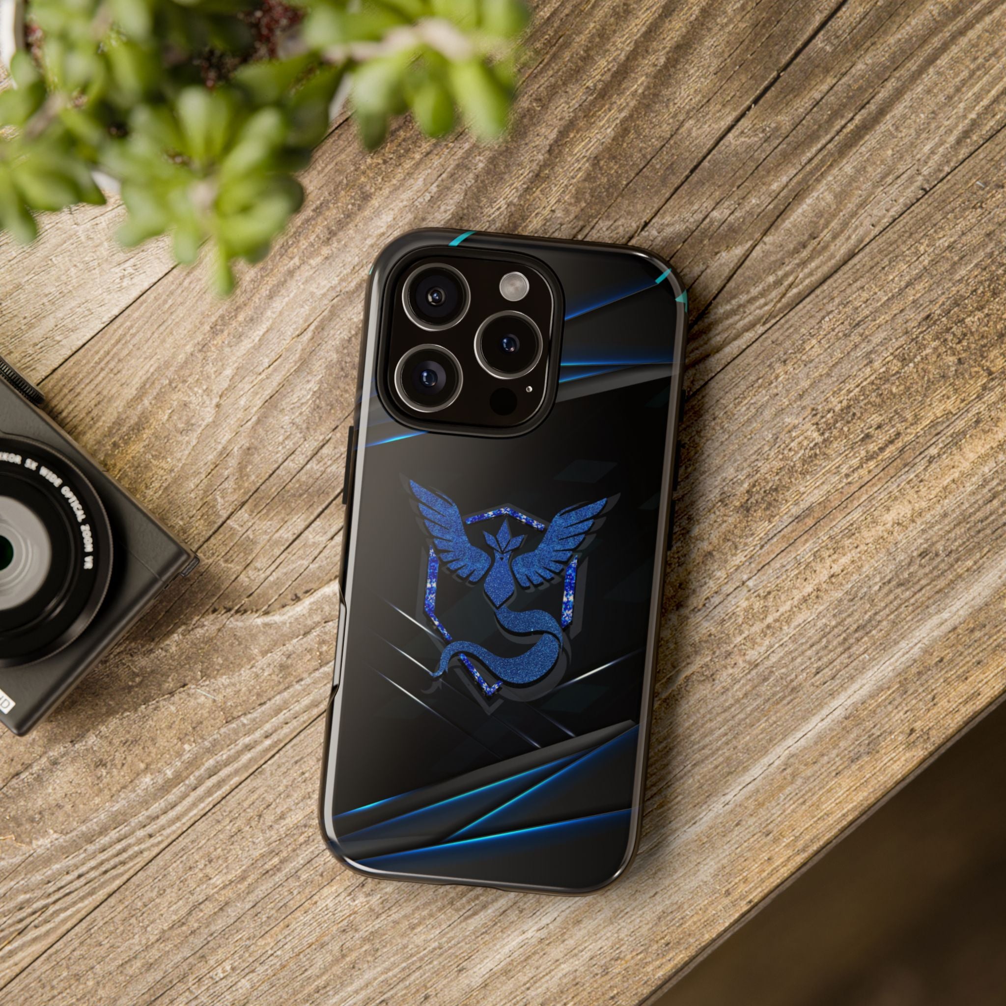 Team Mystic Phone Case - Tough Dual-Layer Protective Case for iPhone, Samsung, Pixel