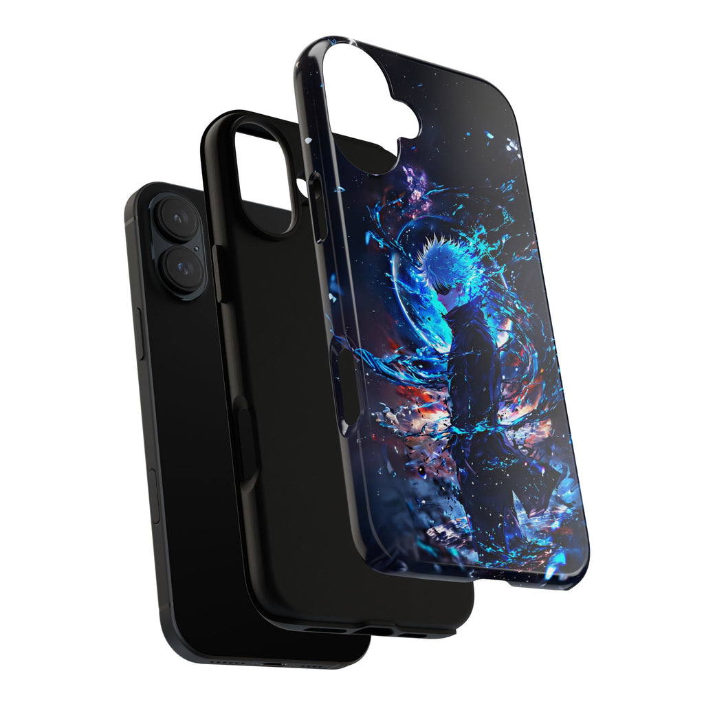 Anime Tough Phone Case – Gojou Satoru Design for iPhone, Samsung, and Google Pixel