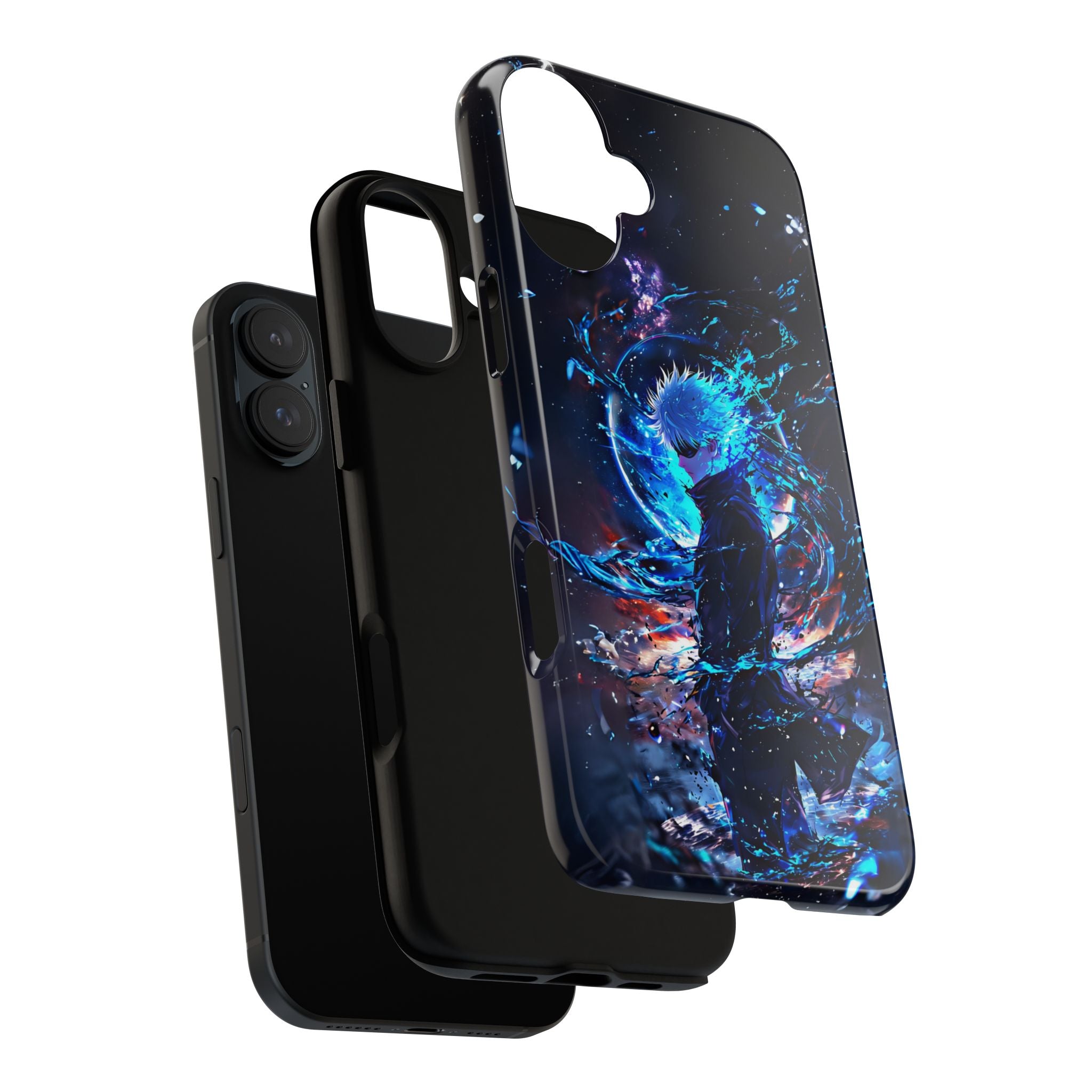Anime Tough Phone Case – Gojou Satoru Design for iPhone, Samsung, and Google Pixel