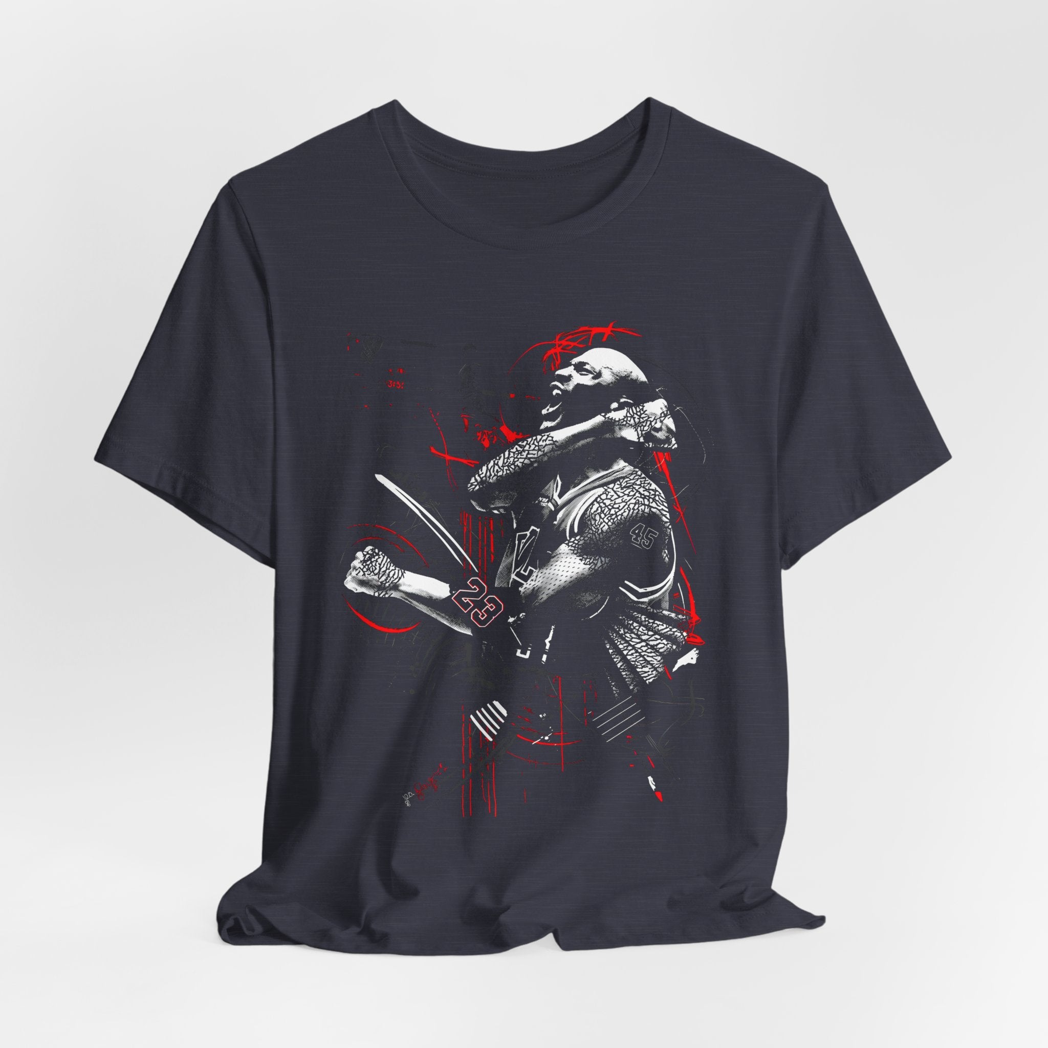 Michael Jordan Graphic Tee – Bold Basketball Player T-Shirt for Streetwear Fans | Unisex Cotton Crew Neck