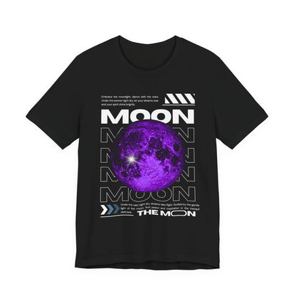 T-Shirt Unisex Moon-Themed T-Shirt | Casual Short Sleeve Tee | Astronaut Lover Gift