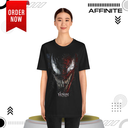 T-Shirt Venom Graphic Tee - Unisex Comic Book T-Shirt for Fans (100% Cotton)