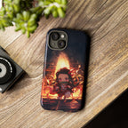Chibi Nezuko Kamado Tough Phone Case – Anime Protective Case for iPhone & Samsung, UV Resistant, Durable & Stylish