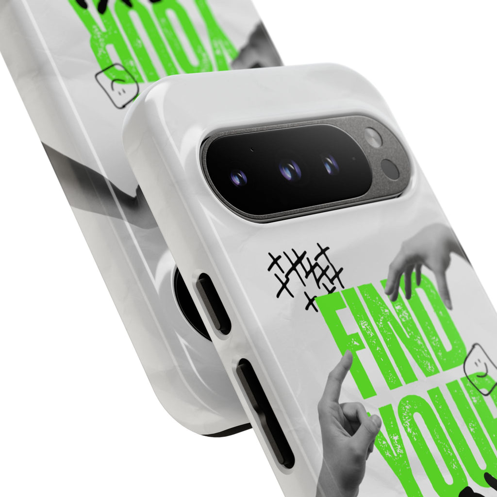 Phone Cases - Find Your Joy Themed Tough Phone Protection for iPhone, Samsung, Google Pixel (Matte/Glossy)