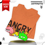 T-Shirt Angry Sponge T-Shirt - Funny Graphic Tee for Gamers (Unisex Cotton)