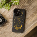Tough Case Queen Phone Case – Matte & Glossy Crown Design for iPhone, Samsung & Pixel