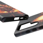 Chibi Nezuko Kamado Tough Phone Case – Anime Protective Case for iPhone & Samsung, UV Resistant, Durable & Stylish