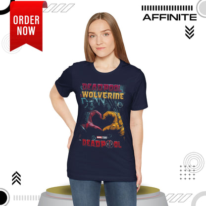 T-Shirt Deadpool Wolverine T-Shirt | Marvel Unisex Graphic Tee | Perfect Gift for Fans