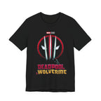 Deadpool and Wolverine T-Shirt – Marvel Graphic Tee for Comic Fans | Unisex Cotton Jersey