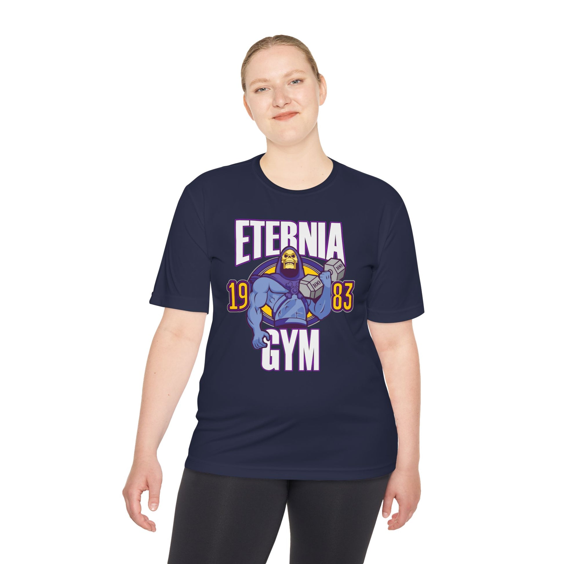 T-Shirt Eternia Gym Unisex Moisture Wicking Tee - Vintage Muscle Workout Shirt
