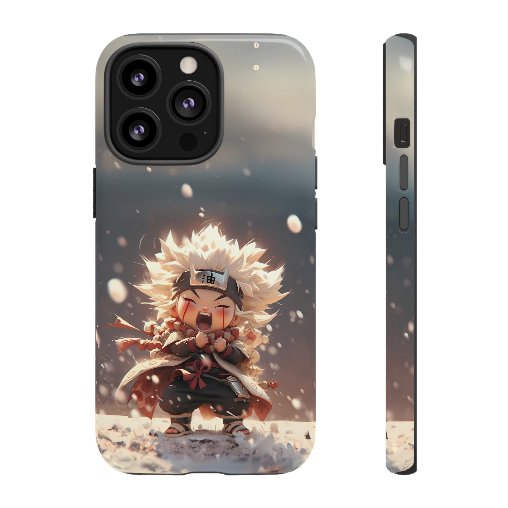 Anime Phone Case – Chibi Jiraiya Tough Protective Case for iPhone & Samsung