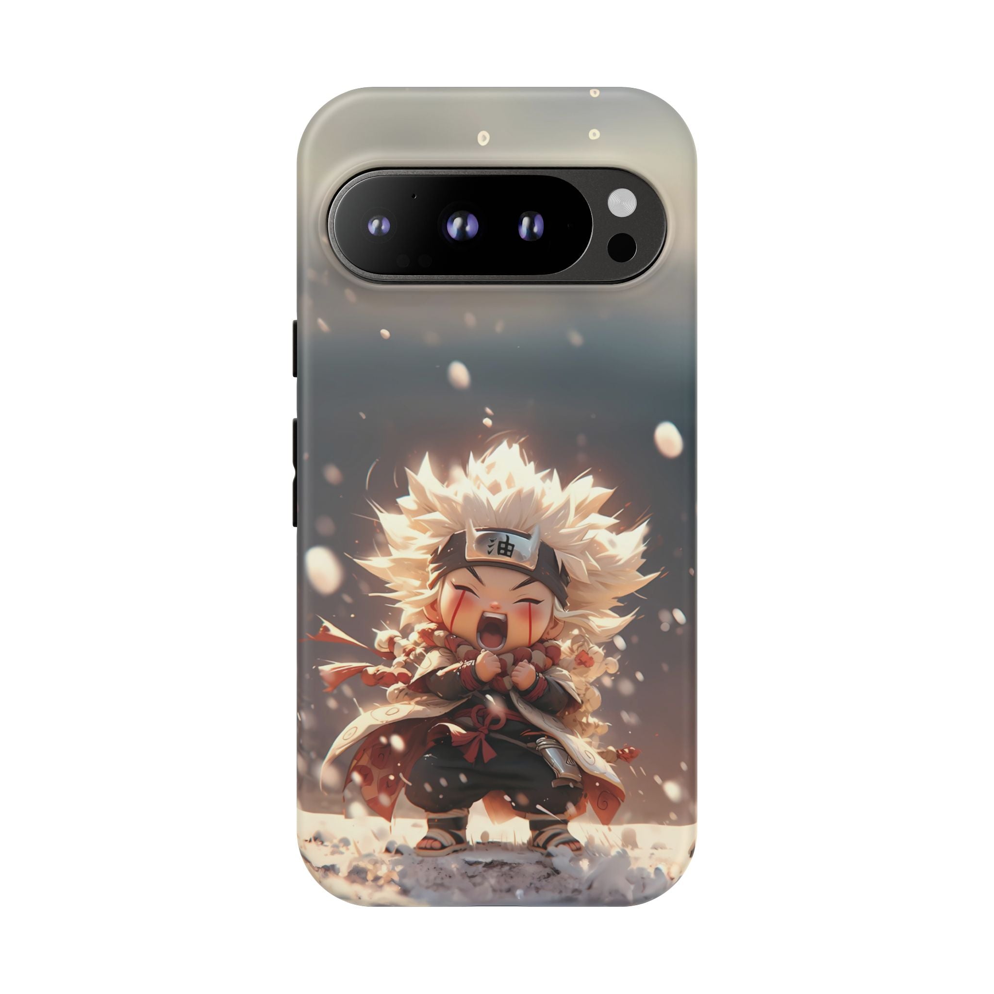 Anime Phone Case – Chibi Jiraiya Tough Protective Case for iPhone & Samsung