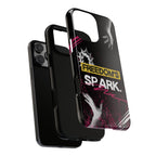 Tough Cases - Freedom's Spark Motivationsl Themed Phone Protection for iPhone, Samsung, and Google Pixel (Matte/Glossy)