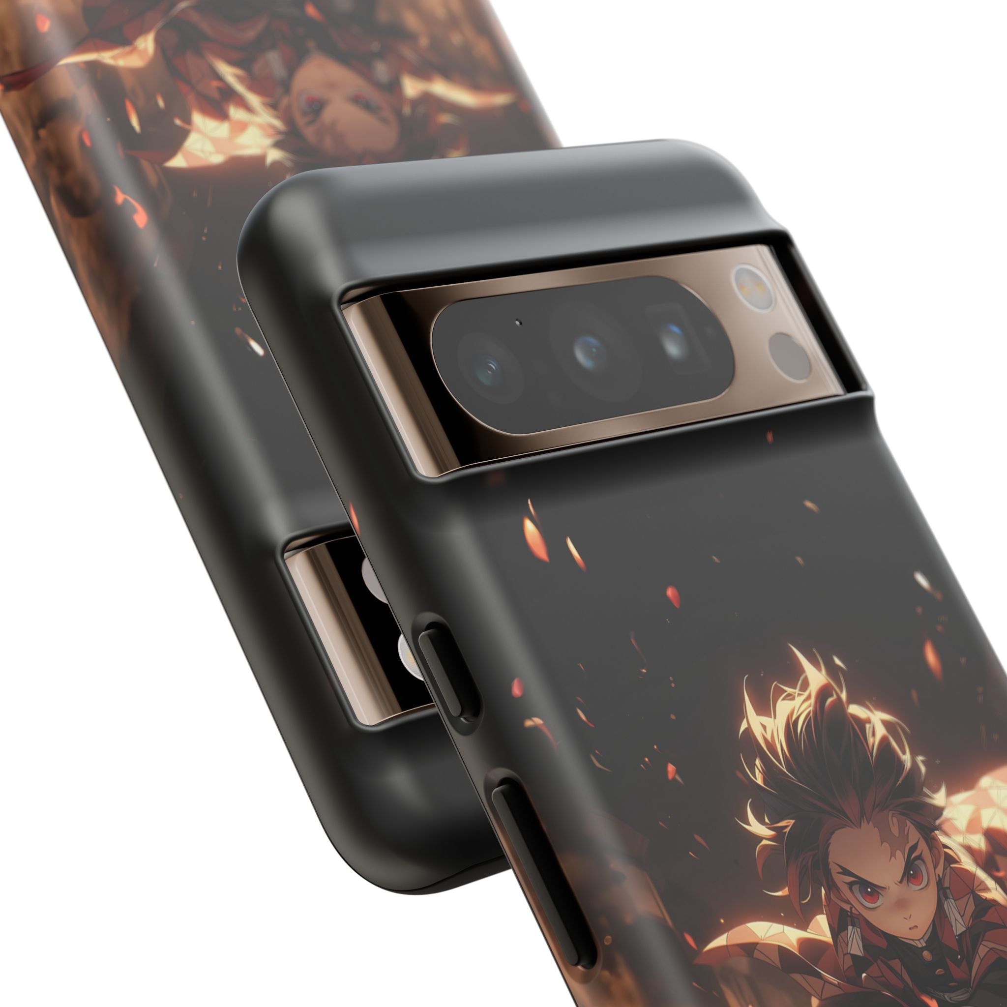 Tough Phone Case – Chibi Tanjiro Kamado Anime Protective Case for iPhone & Samsung