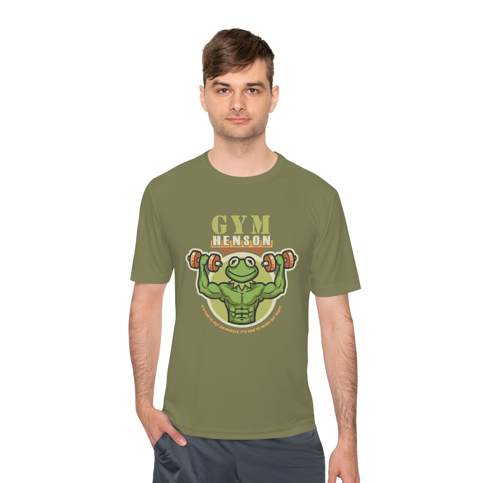 T-Shirt Workout Shirt - Gym Henson Moisture Wicking Tee | Motivational Fitness Apparel