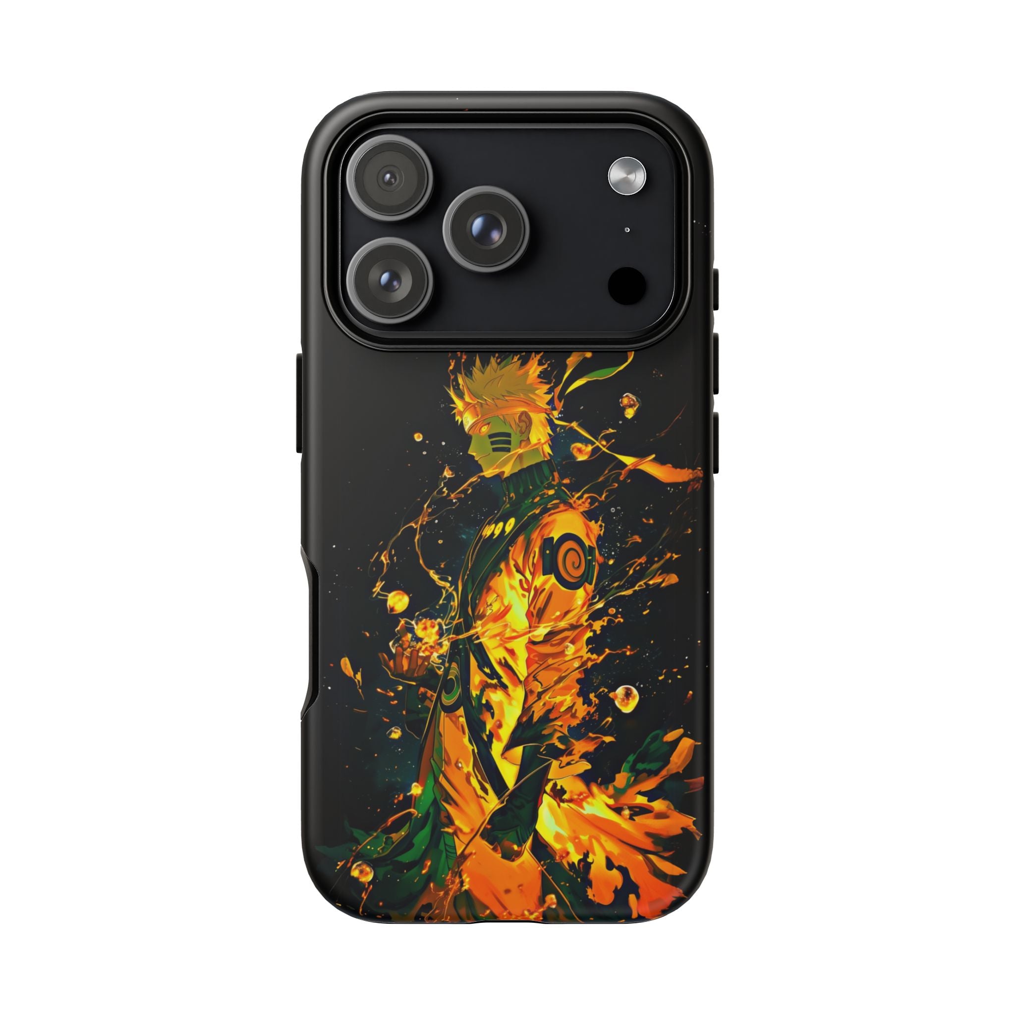 Naruto Kurama Phone Case - Nine Tails Fox Anime Protective Cover