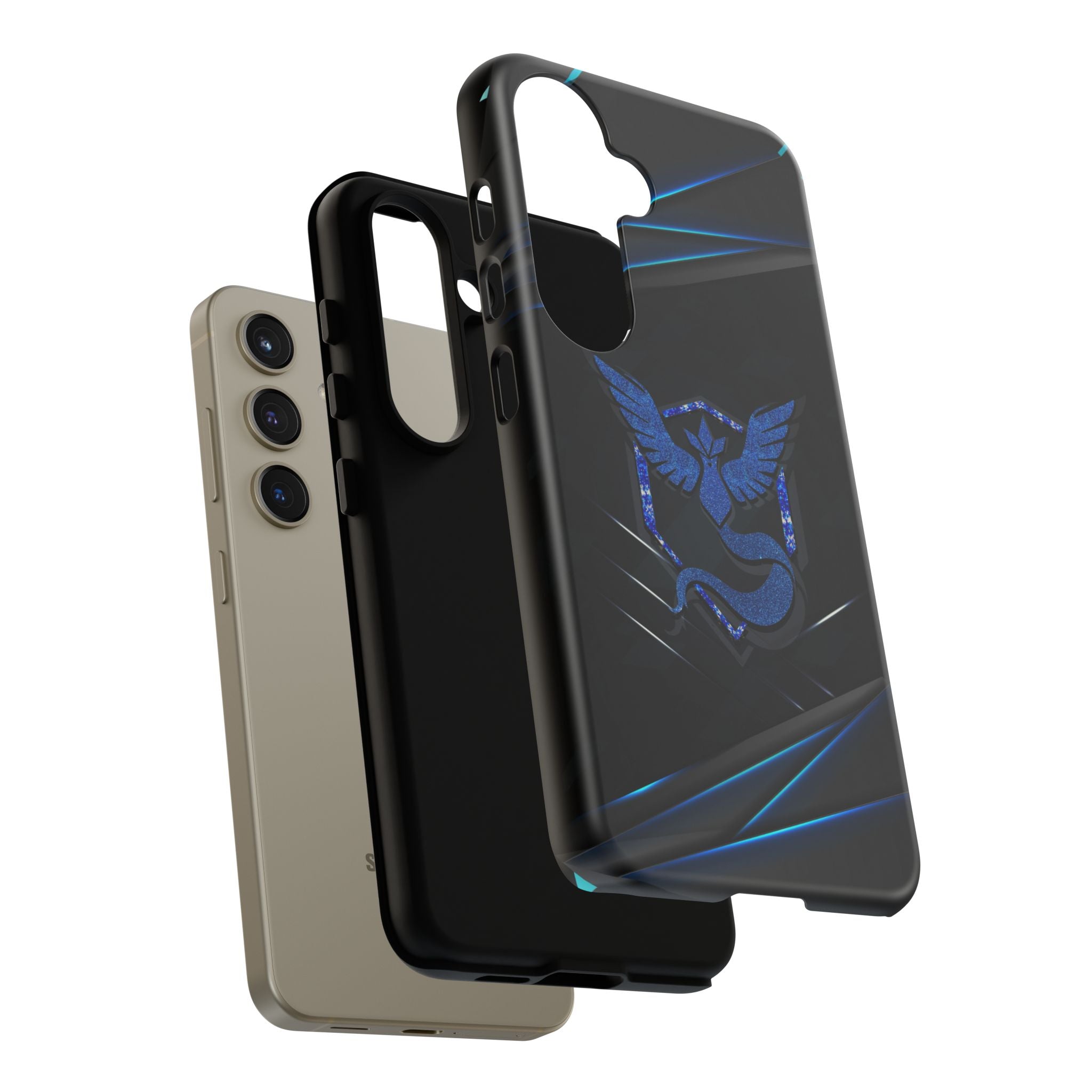 Team Mystic Phone Case - Tough Dual-Layer Protective Case for iPhone, Samsung, Pixel