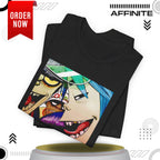 T-Shirt Gorillaz T-Shirt - Streetwear Unisex Band Tee for Music Fans (100% Cotton)