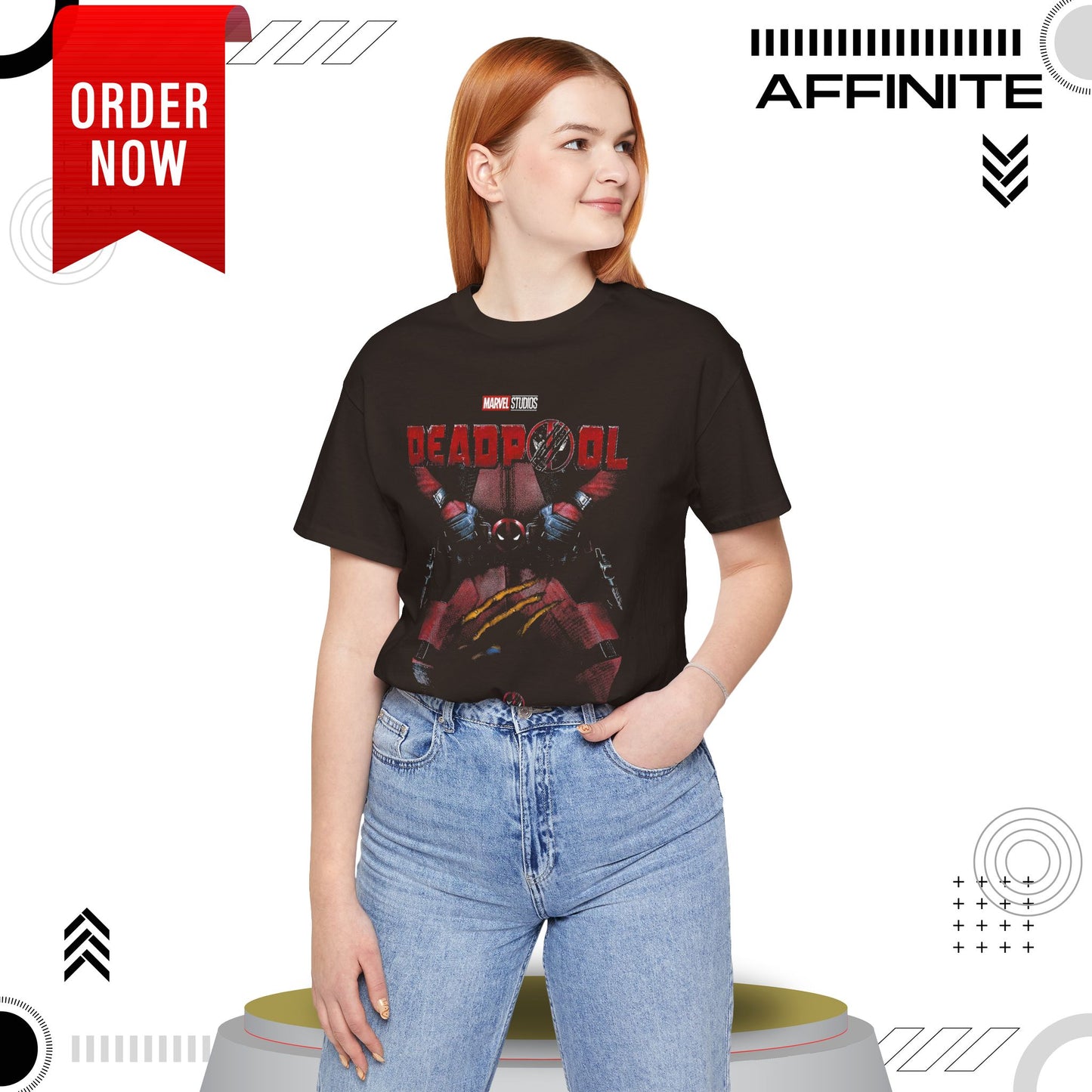 T-Shirt Deadpool Graphic Tee - Superhero Fan T-Shirt for Men & Women