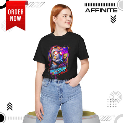 T-Shirt Guardians of the Galaxy Vol 2 T-Shirt – Retro Marvel Graphic Tee (Unisex)