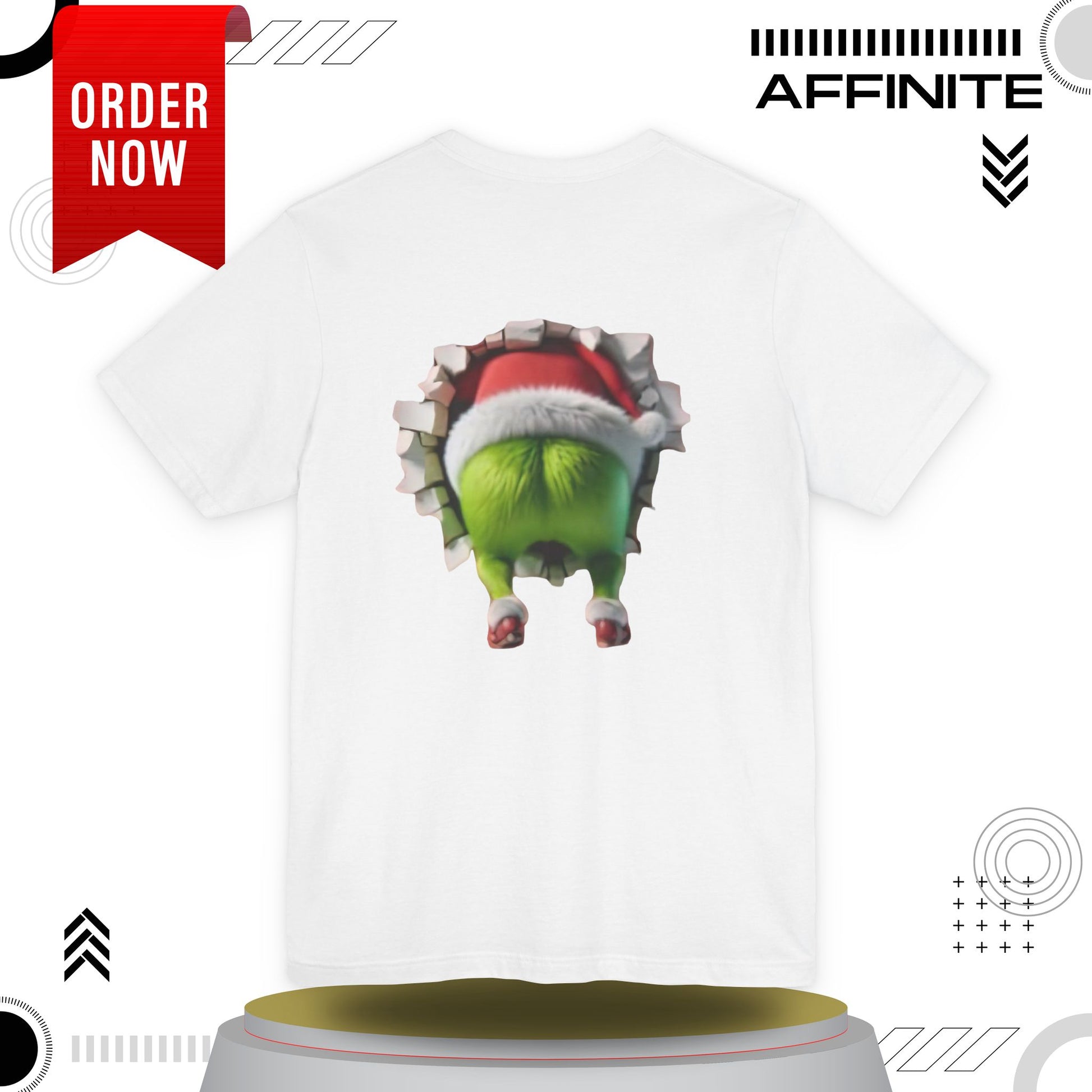 T-Shirt The Grinch Unisex Jersey Short Sleeve Tee | Soft Cotton Christmas T-Shirt