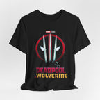 Deadpool and Wolverine T-Shirt – Marvel Graphic Tee for Comic Fans | Unisex Cotton Jersey