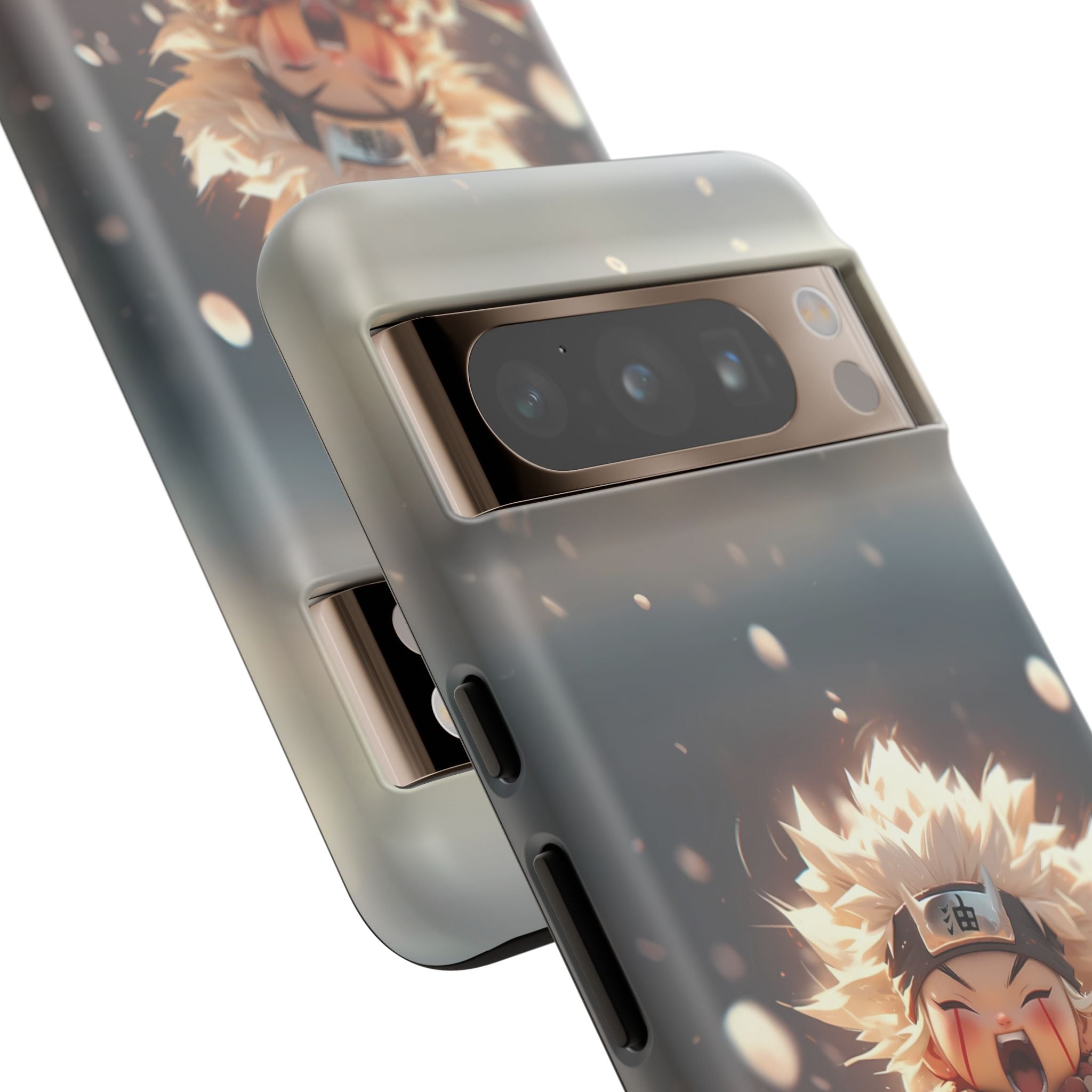 Anime Phone Case – Chibi Jiraiya Tough Protective Case for iPhone & Samsung