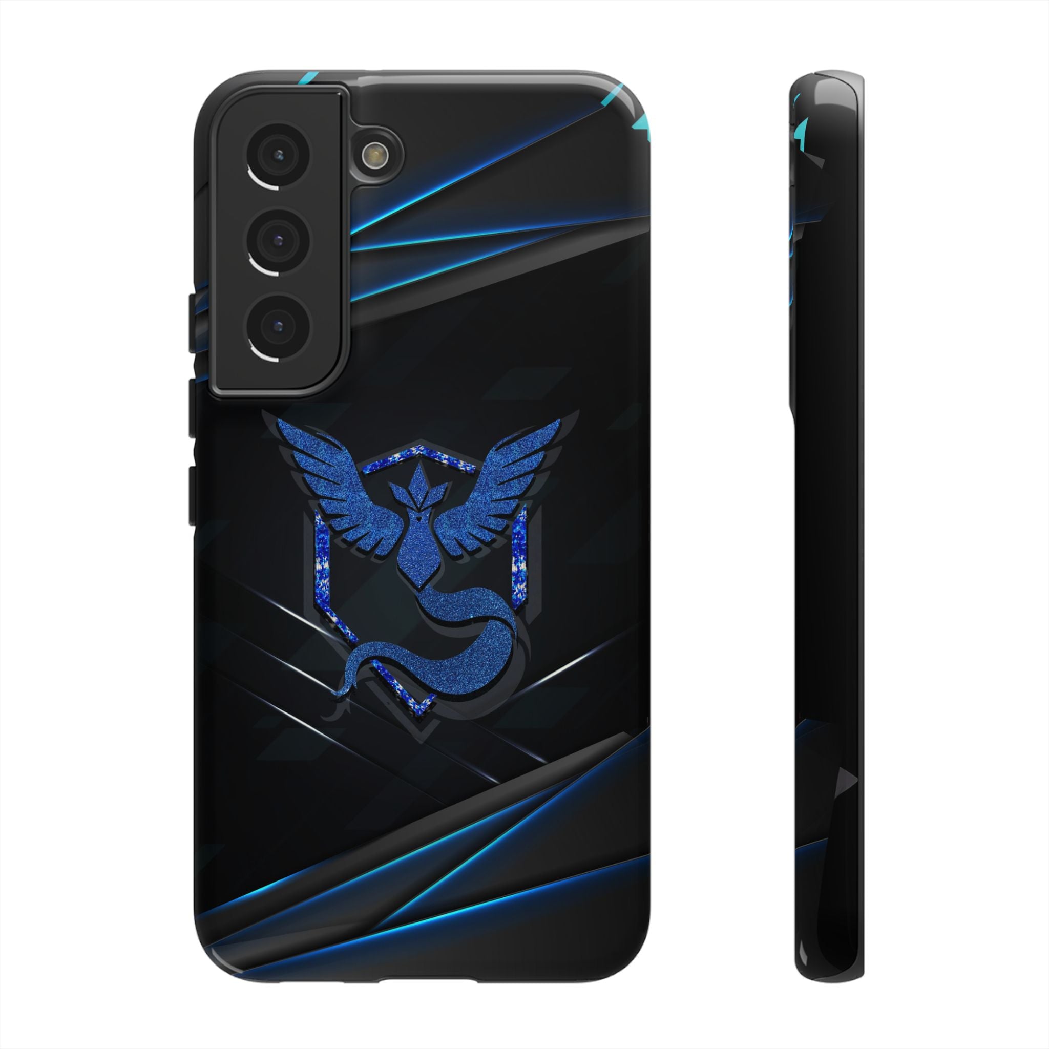 Team Mystic Phone Case - Tough Dual-Layer Protective Case for iPhone, Samsung, Pixel