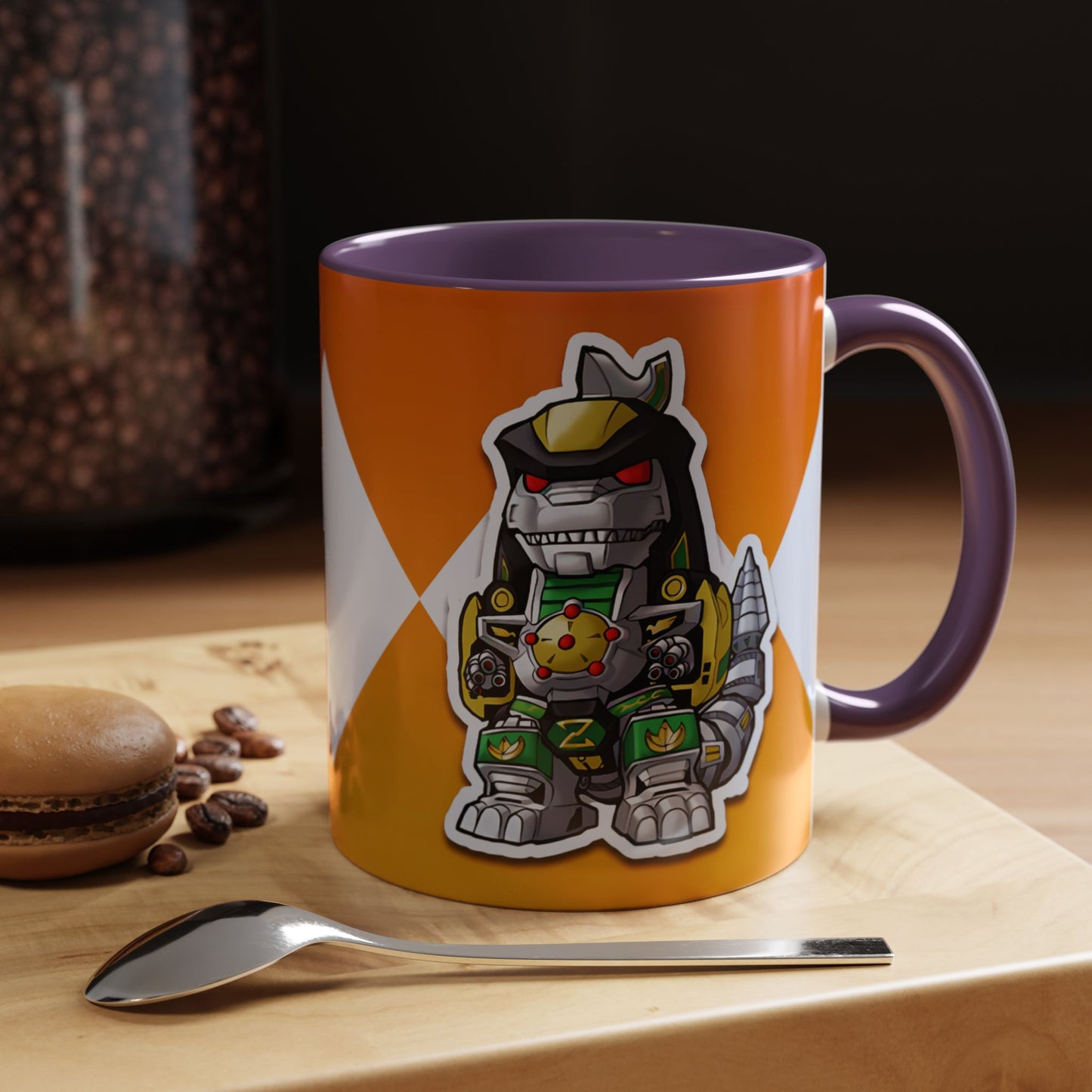 Mug Power Rangers Dragonzord Mug – 11oz & 15oz Ceramic Coffee Cup