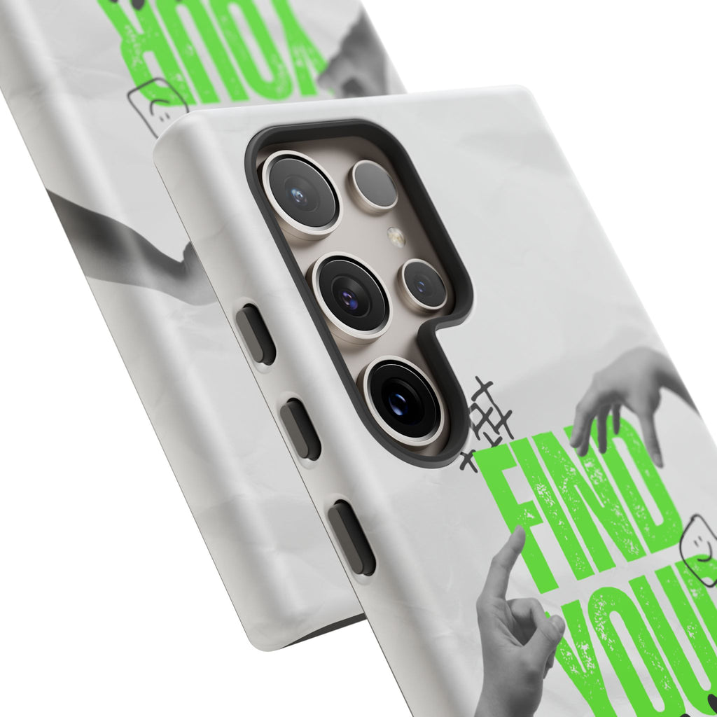 Phone Cases - Find Your Joy Themed Tough Phone Protection for iPhone, Samsung, Google Pixel (Matte/Glossy)