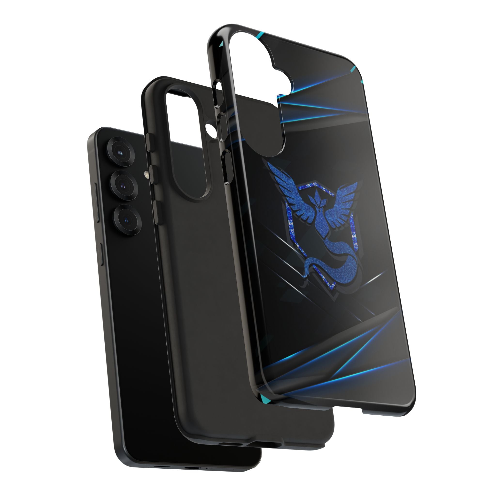 Team Mystic Phone Case - Tough Dual-Layer Protective Case for iPhone, Samsung, Pixel