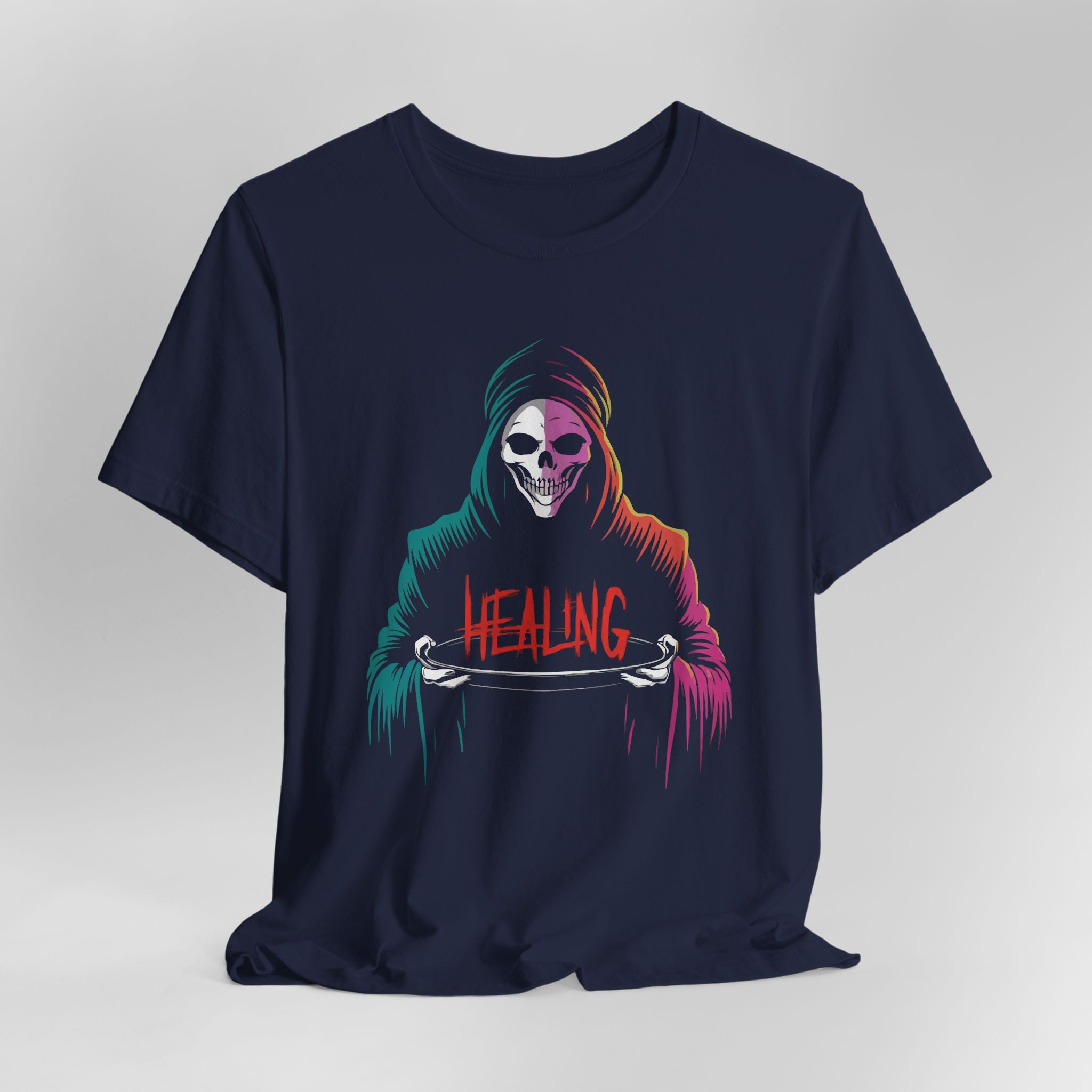 Halloween Healing Graphic Tee - Unisex Casual Shirt for Adults