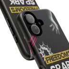 Tough Cases - Freedom's Spark Motivationsl Themed Phone Protection for iPhone, Samsung, and Google Pixel (Matte/Glossy)
